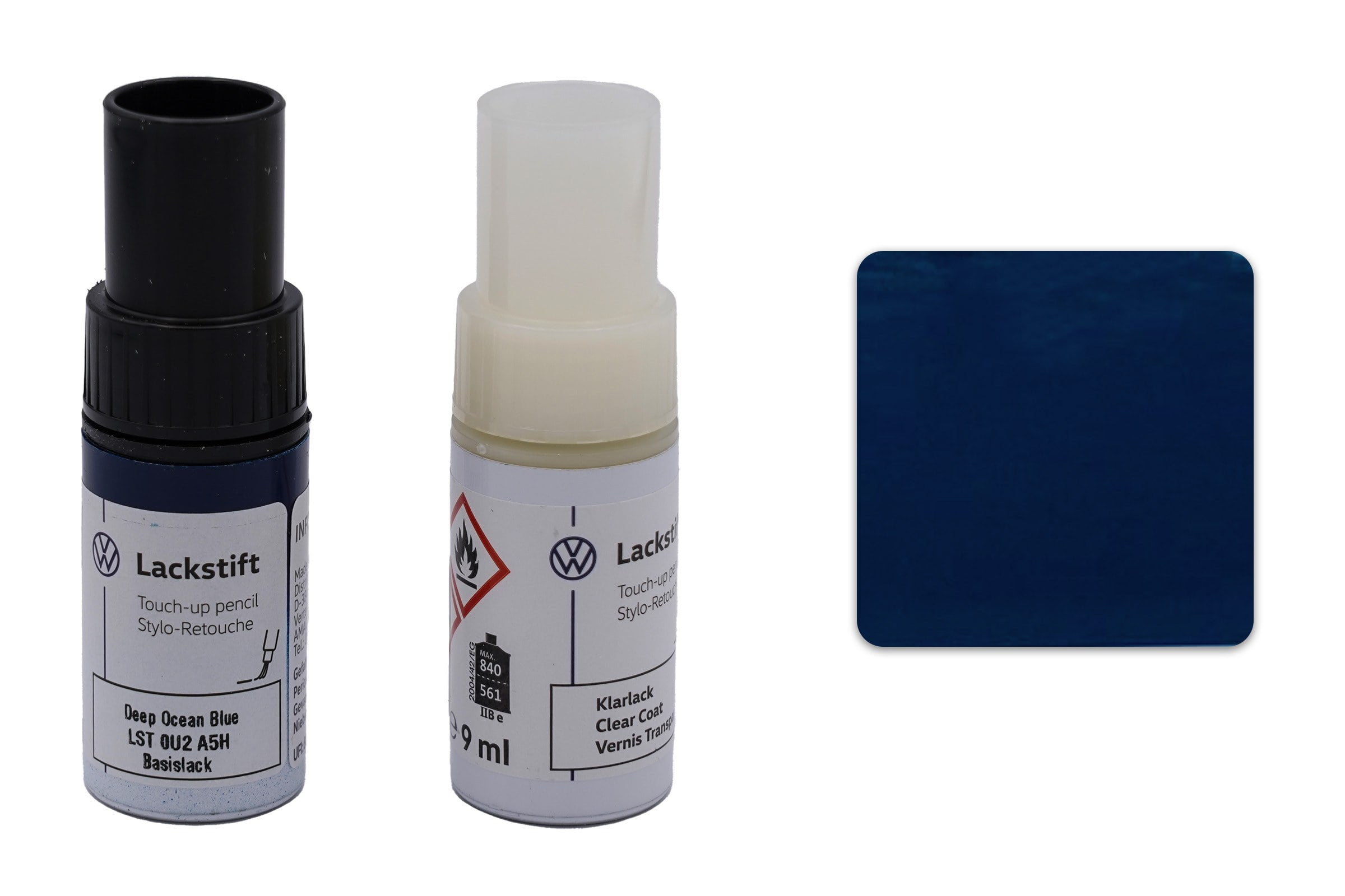 Genuine Vw Touch Up Paint Ocean Blue Vee Dub Transporters