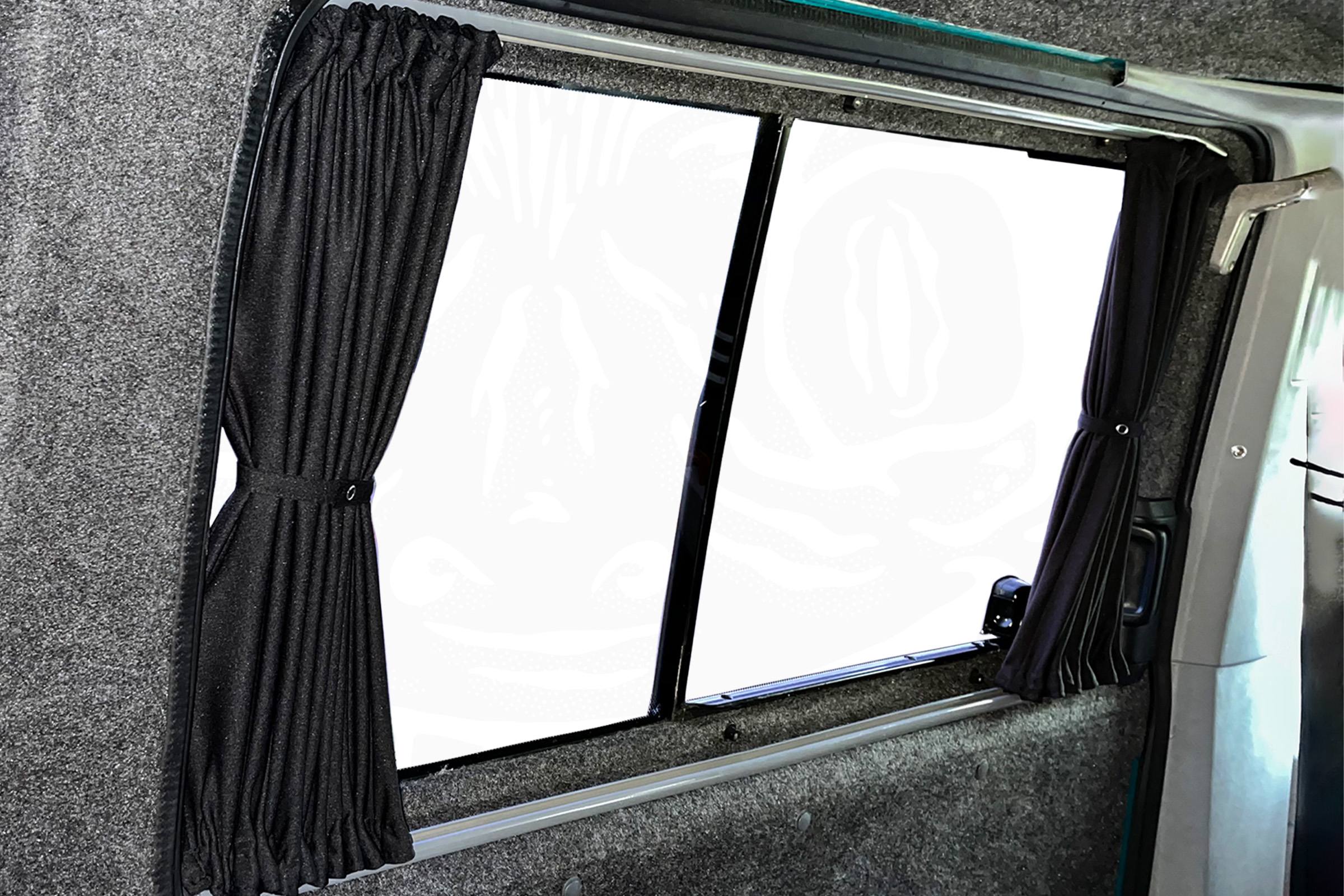 Tailored Blackout Curtain - Grey - Cab Divider - VW T5 T6 03 - Vanstyle