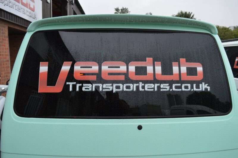 Vw transporter T4 Tailgate Window In Privacy Tint