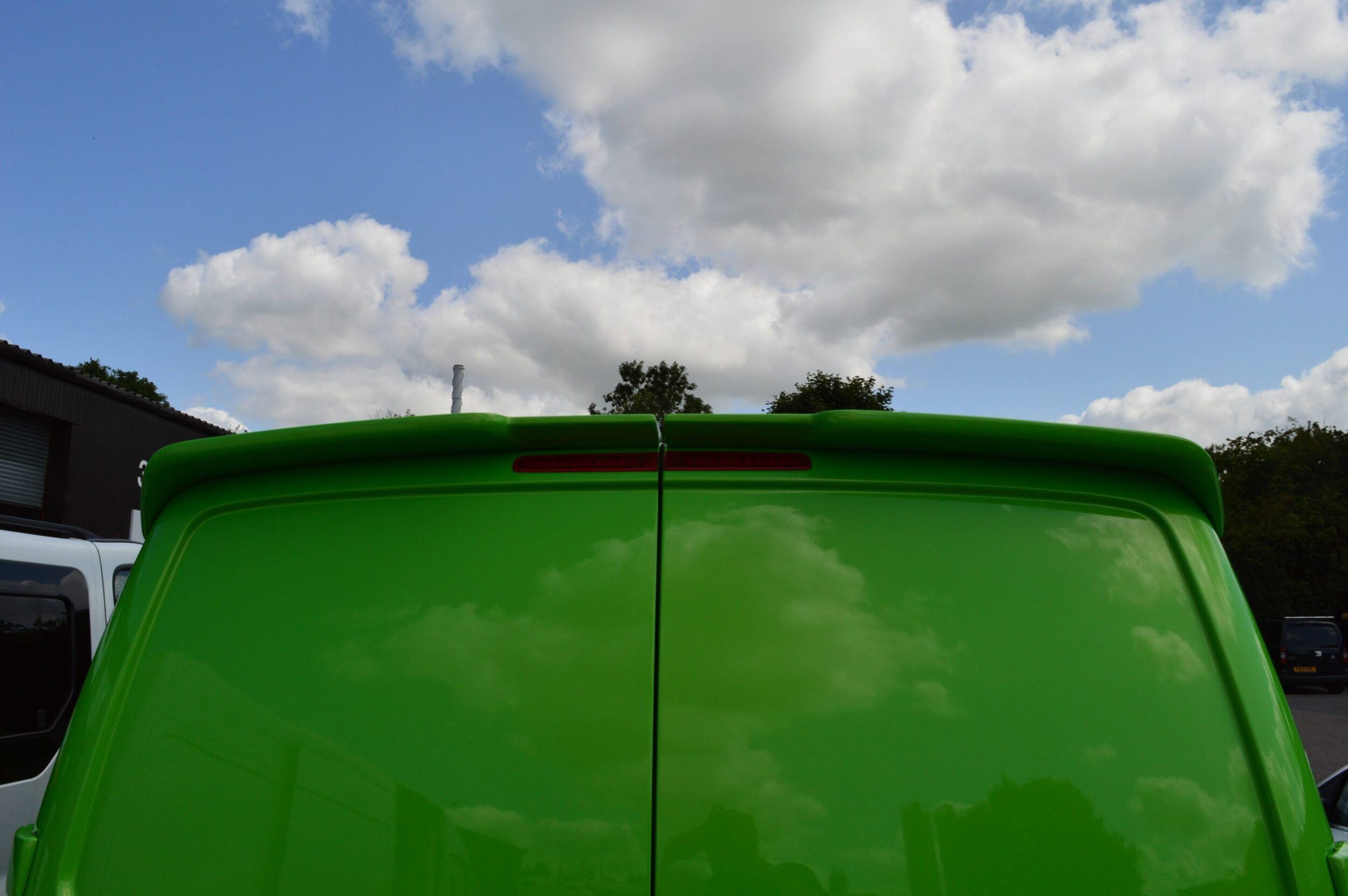 T6 Sportline Style Twin Door Rear Spoiler 4
