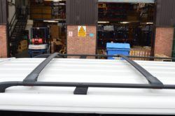T5 Black Aluminium Roof Rails & Wing Bar Package SWB 2