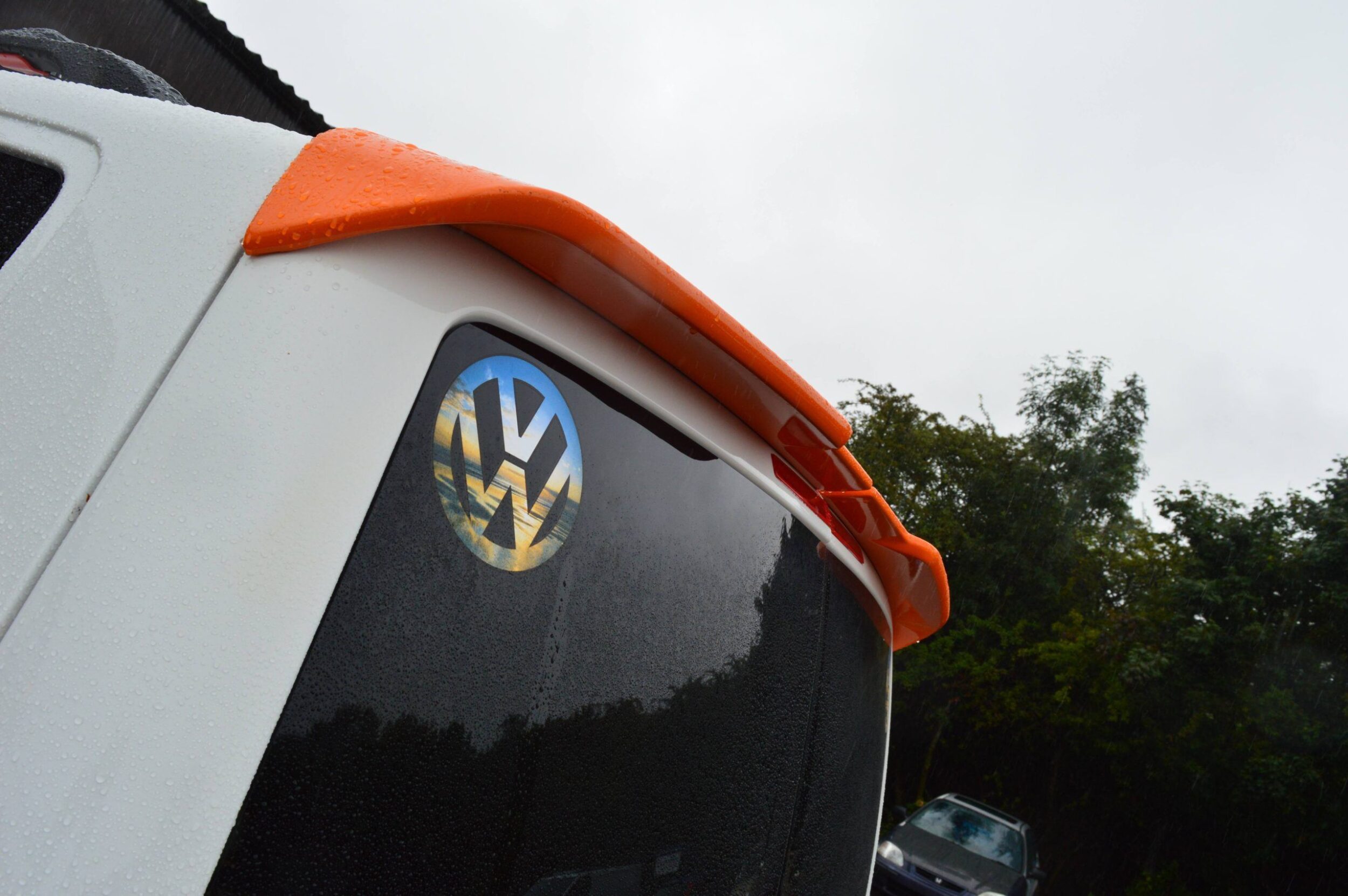 T6 Sportline Style Twin Door Rear Spoiler 7