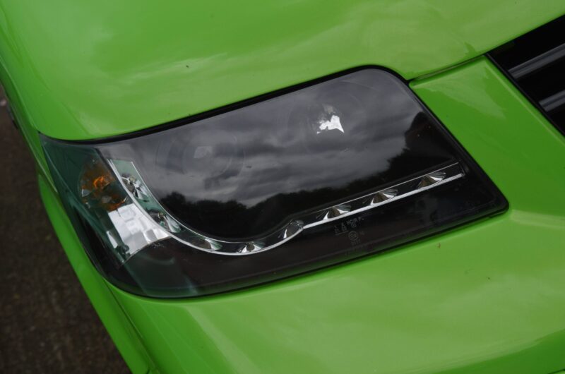 Vw Transporter T5 Black DRL Headlights Normal Indicator