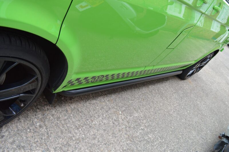 Vw Transporter T5 Sportline Style side bars Matt black
