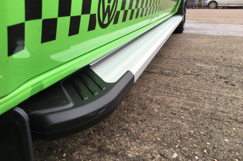 T6 Grey Aluminium Vector Side Steps SWB 3