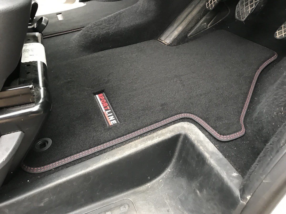 Genuine VW T5/T5.1/T6 Sportline Front Carpet Mats