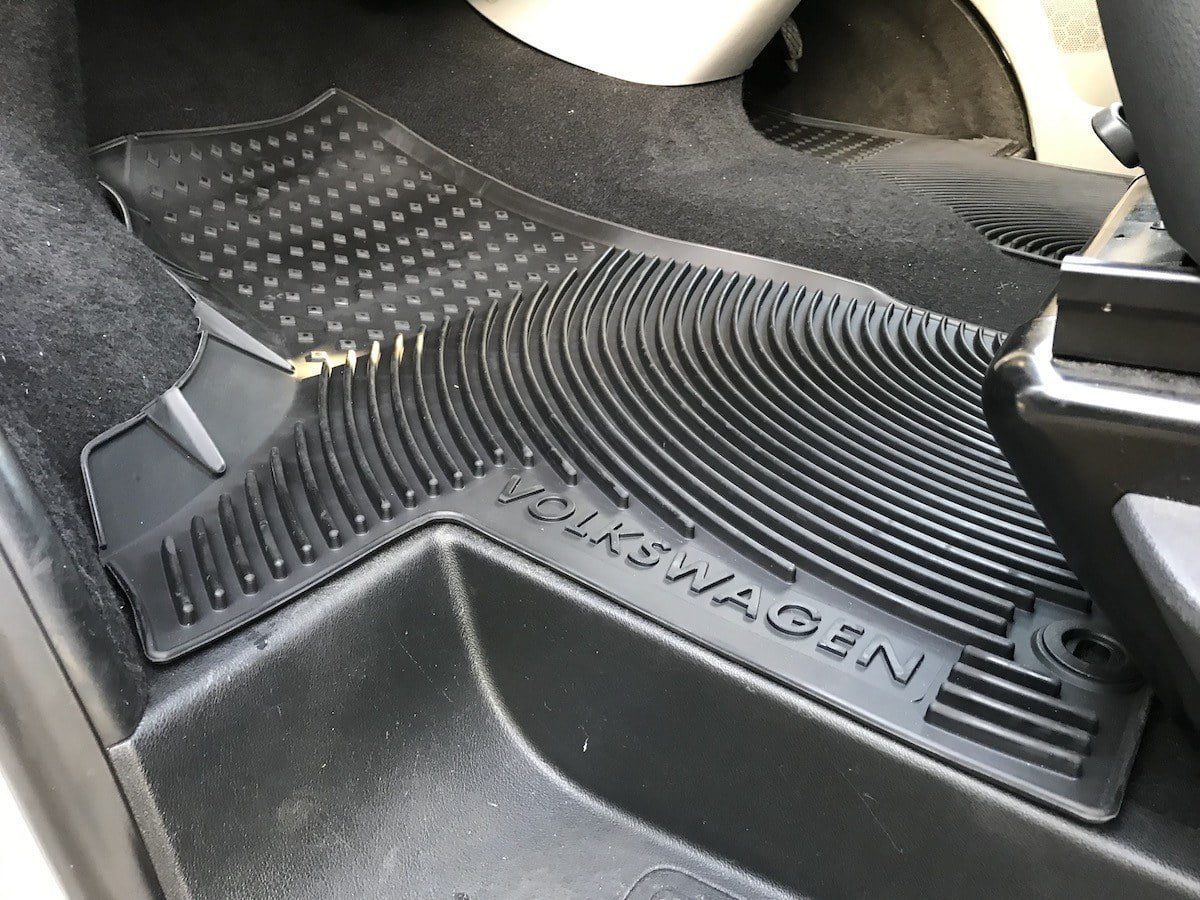 Genuine Heavy Duty Rubber VW Transporter Floor Mats