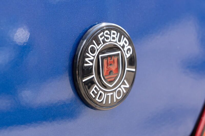 Wolfsburg Edition Badge Black Closeup