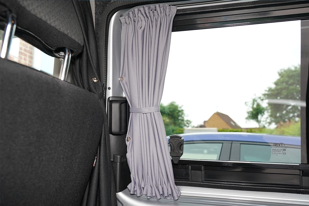 VW T6, T6.1 Transporter Cab Divider Curtain Kit Interior Styling