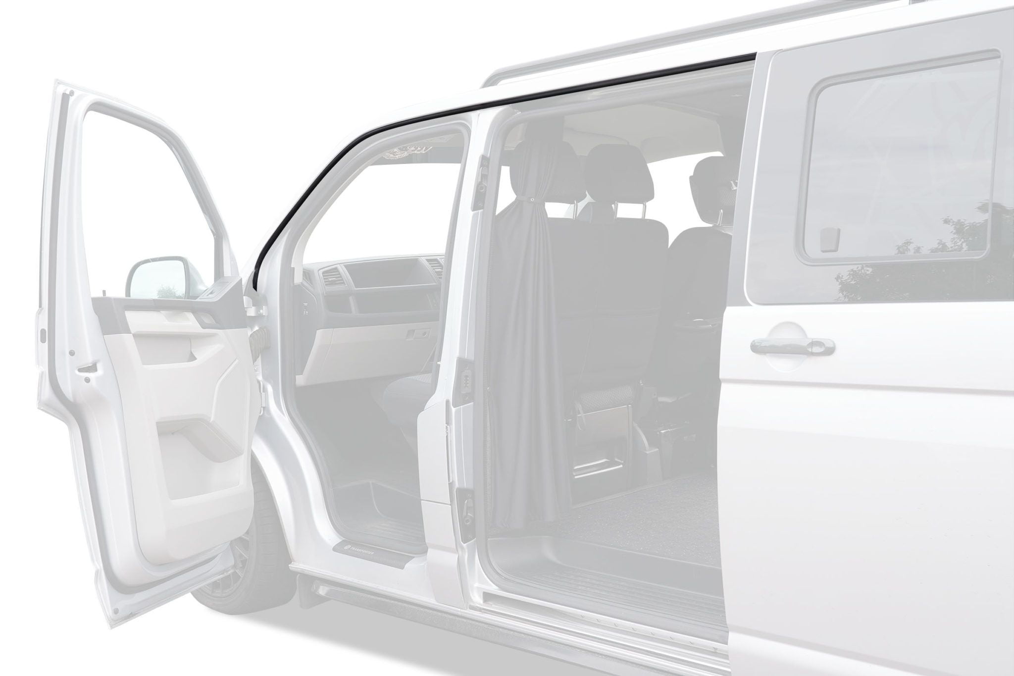 Genuine VW T5/T5.1 Upper Front Door Seal Nearside Vee Dub