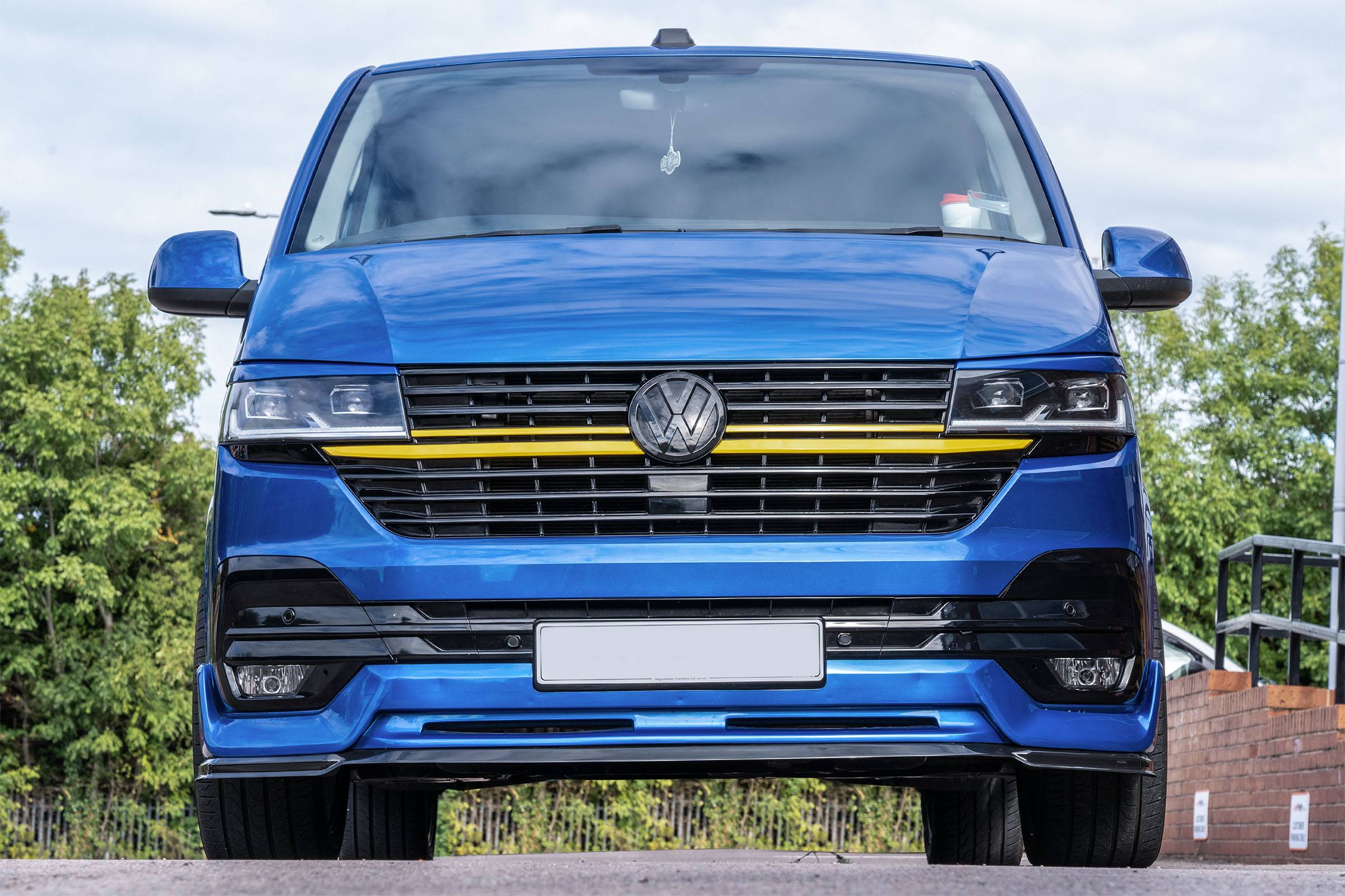 VW T6.1 DUB Style Front Splitter - Vee Dub Transporters