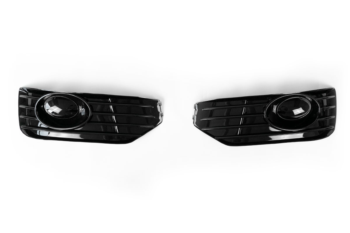 VW T5.1 OEM Style Front Fog Light Cover Inserts