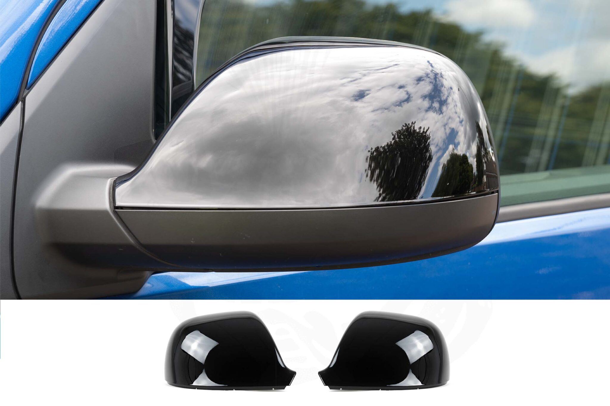 VW T6/T6.1 Pair Of Wing Mirror Covers GB Vee Dub Transporters